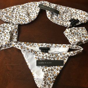 Skye & staghorn bikini and top SIZE SMALL US4 -NEW